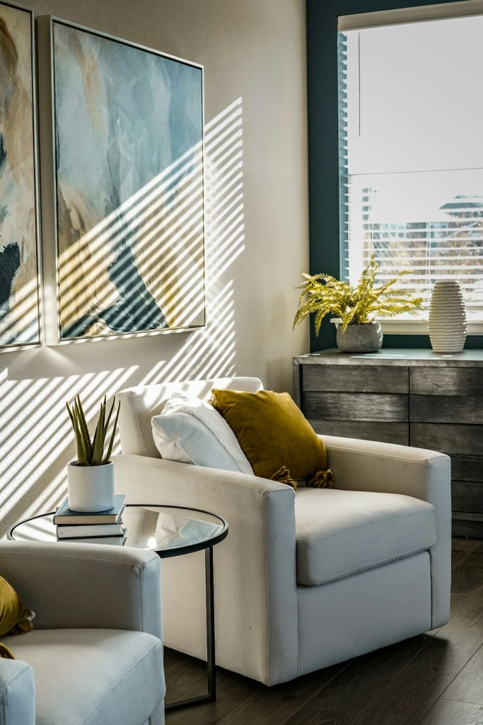 Sofa interior shadow